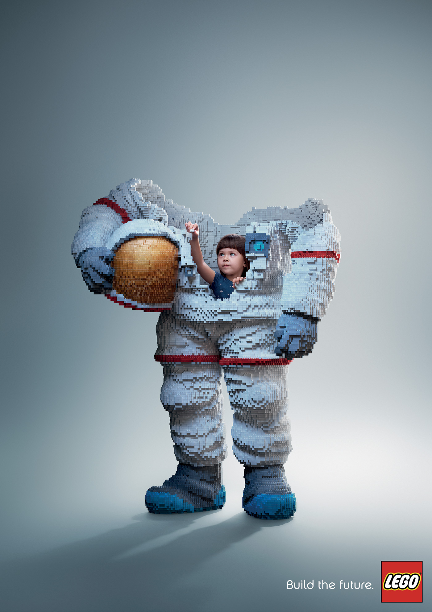 LEGO - Build the future - Affiche - Astronaut